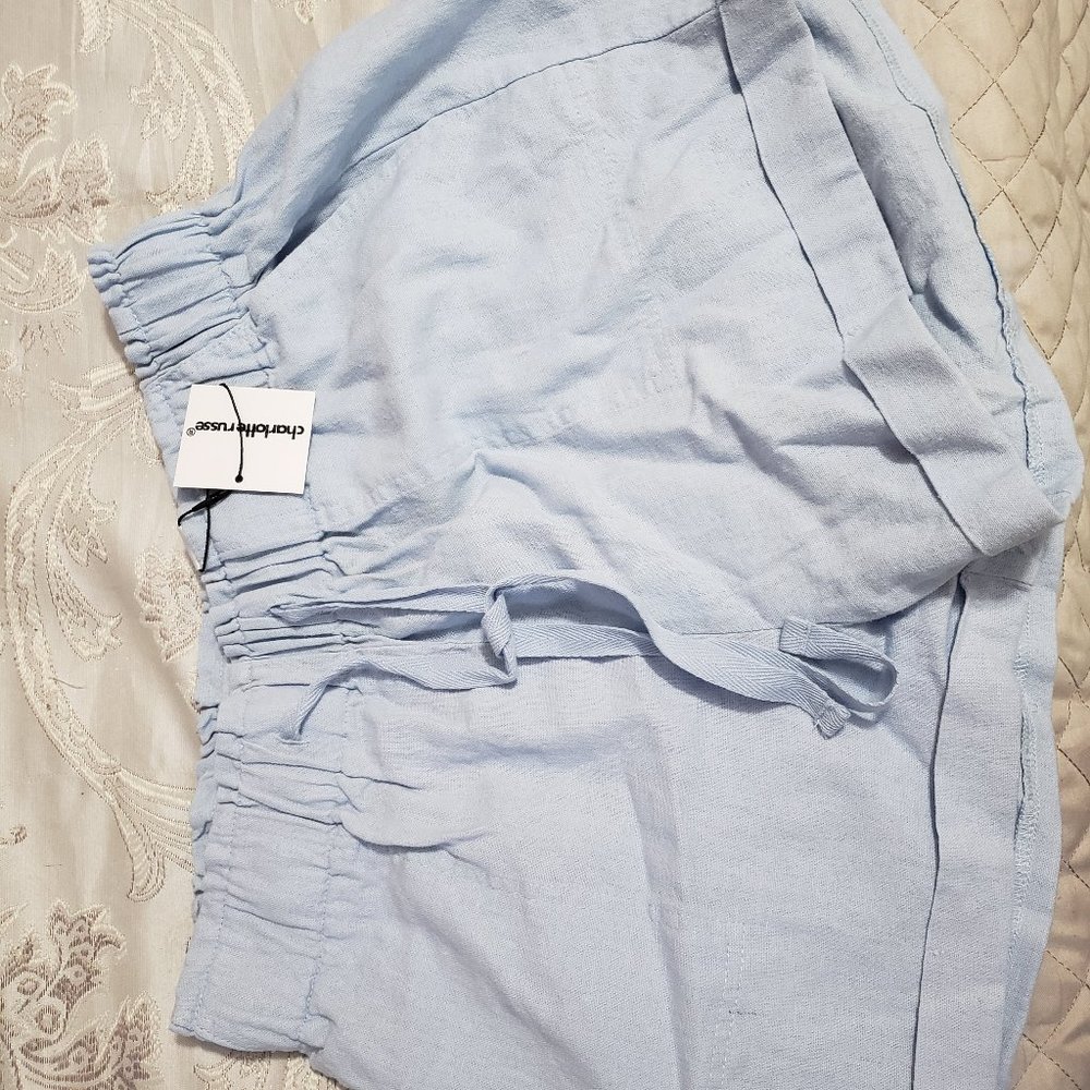 Blue shorts